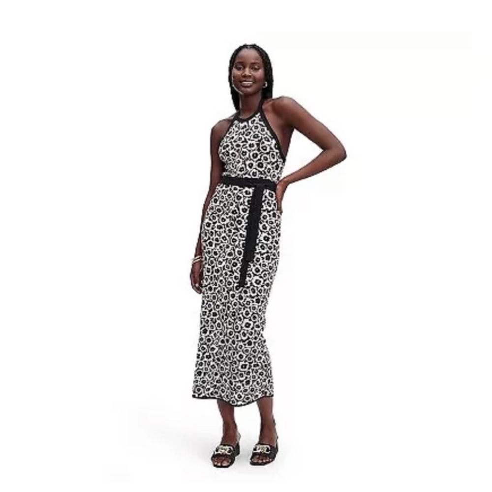 Diane Von Furstenberg X Target Floral Knit Halter Maxi Dress - Size XXL